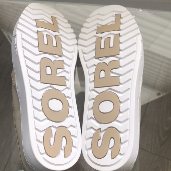 SOREL Campsneak Suede Platform Slip-on Sneakers - Picture 11 of 11